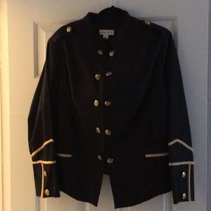 Black and Gold Blazer